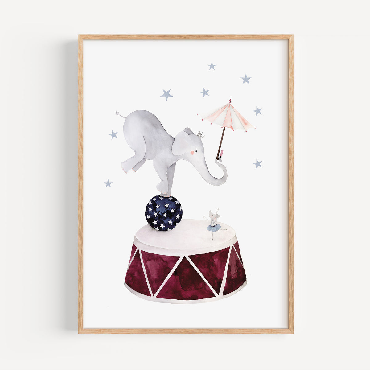 Kunstdruck - Dancing Elephant