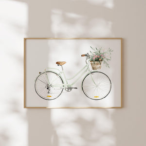 Kunstdruck - Bicycle-Love