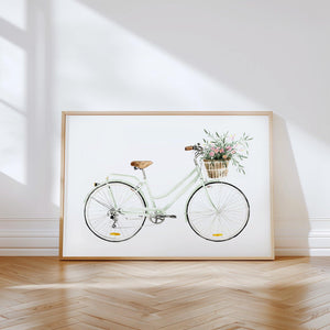 Kunstdruck - Bicycle-Love