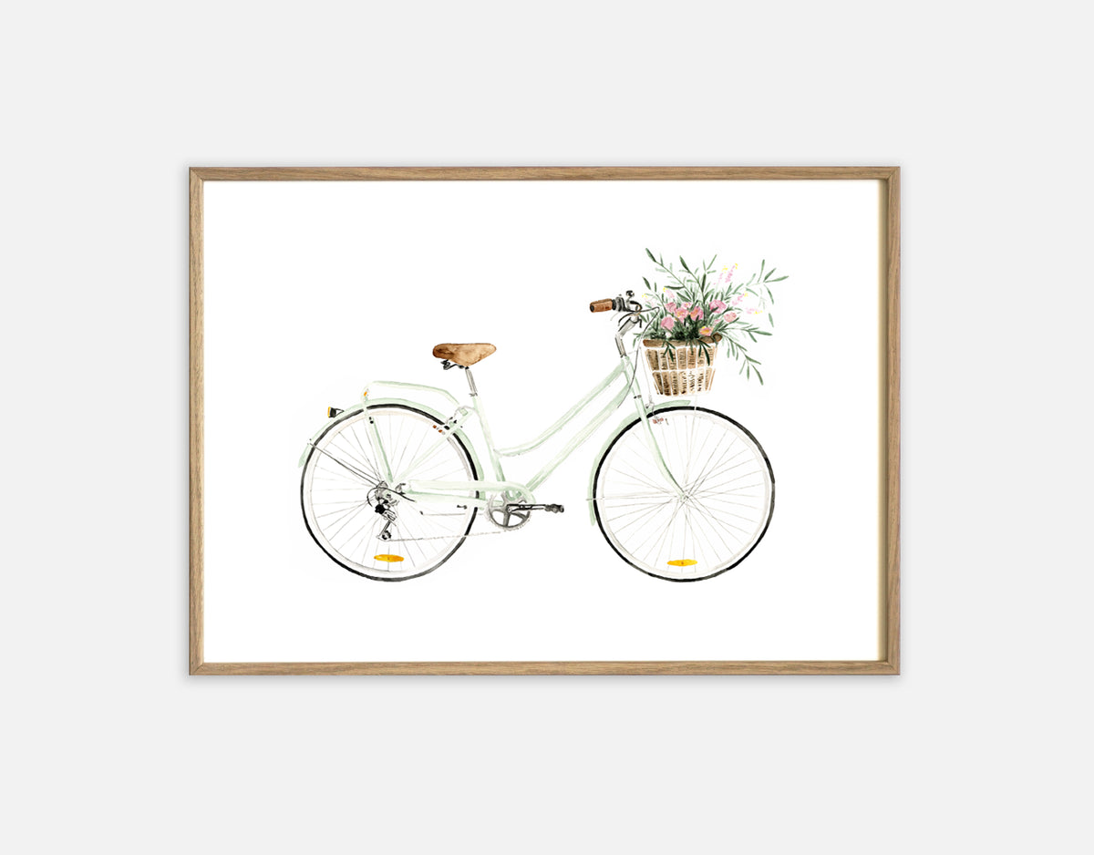 Art Print - Bicycle Love