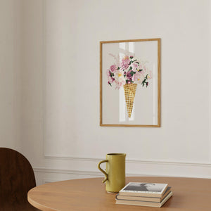 Kunstdruck - Flower Cone