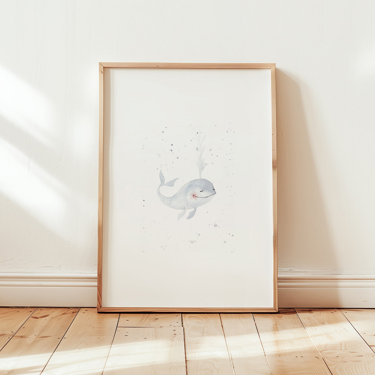 Art Print - Happy Whale