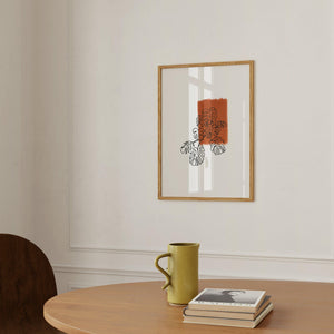 Art Print - Art Line | monstera