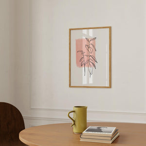 Art Print - Art Line | Plant No 2