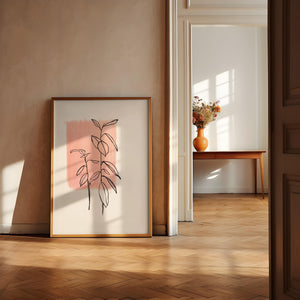 Art Print - Art Line | Plant No 2