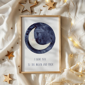 Art Print - To the moon
