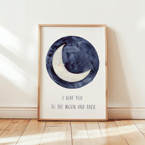Art Print - To the moon