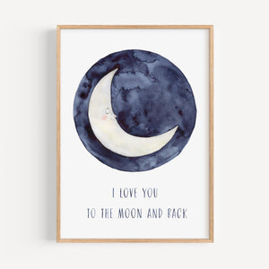 Art Print - To the moon
