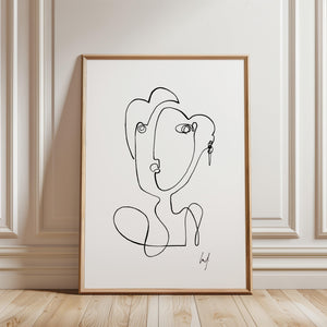 Art Print - Art Line | gentlewoman