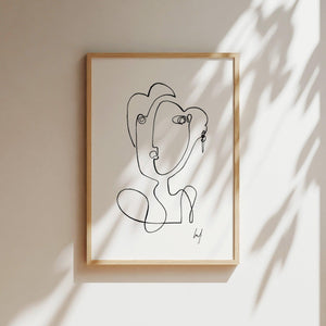 Art Print - Art Line | gentlewoman