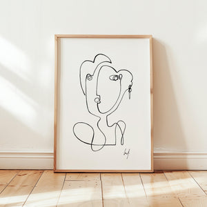 Art Print - Art Line | gentlewoman