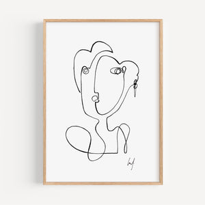 Art Print - Art Line | gentlewoman