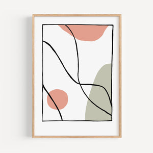 Art Print - Art Line | Shapes &amp; Lines 01