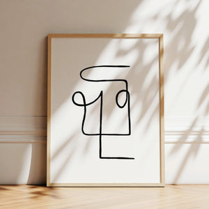 Art Print - Art Line | The Duck