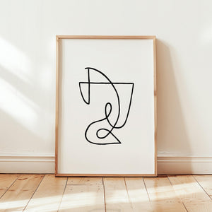 Art Print - Art Line | the harp
