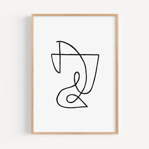 Art Print - Art Line | the harp