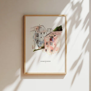 Art Print - Places | Somewhere