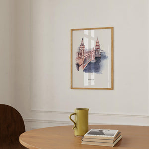 Kunstdruck - Places | Berlin II