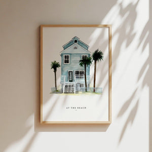 Kunstdruck - Places | At the beach