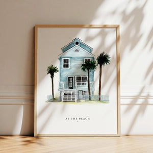 Kunstdruck - Places | At the beach