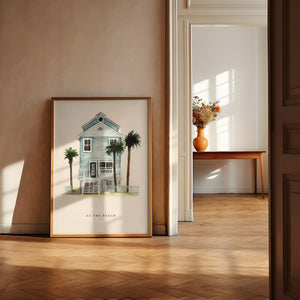 Kunstdruck - Places | At the beach