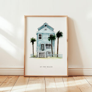Kunstdruck - Places | At the beach