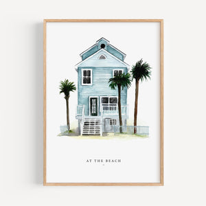 Kunstdruck - Places | At the beach
