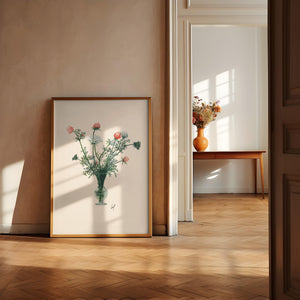 Kunstdruck - Delicate Flowers