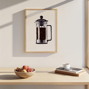 Kunstdruck - French Press