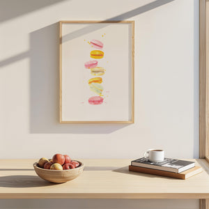 Kunstdruck - Macarons