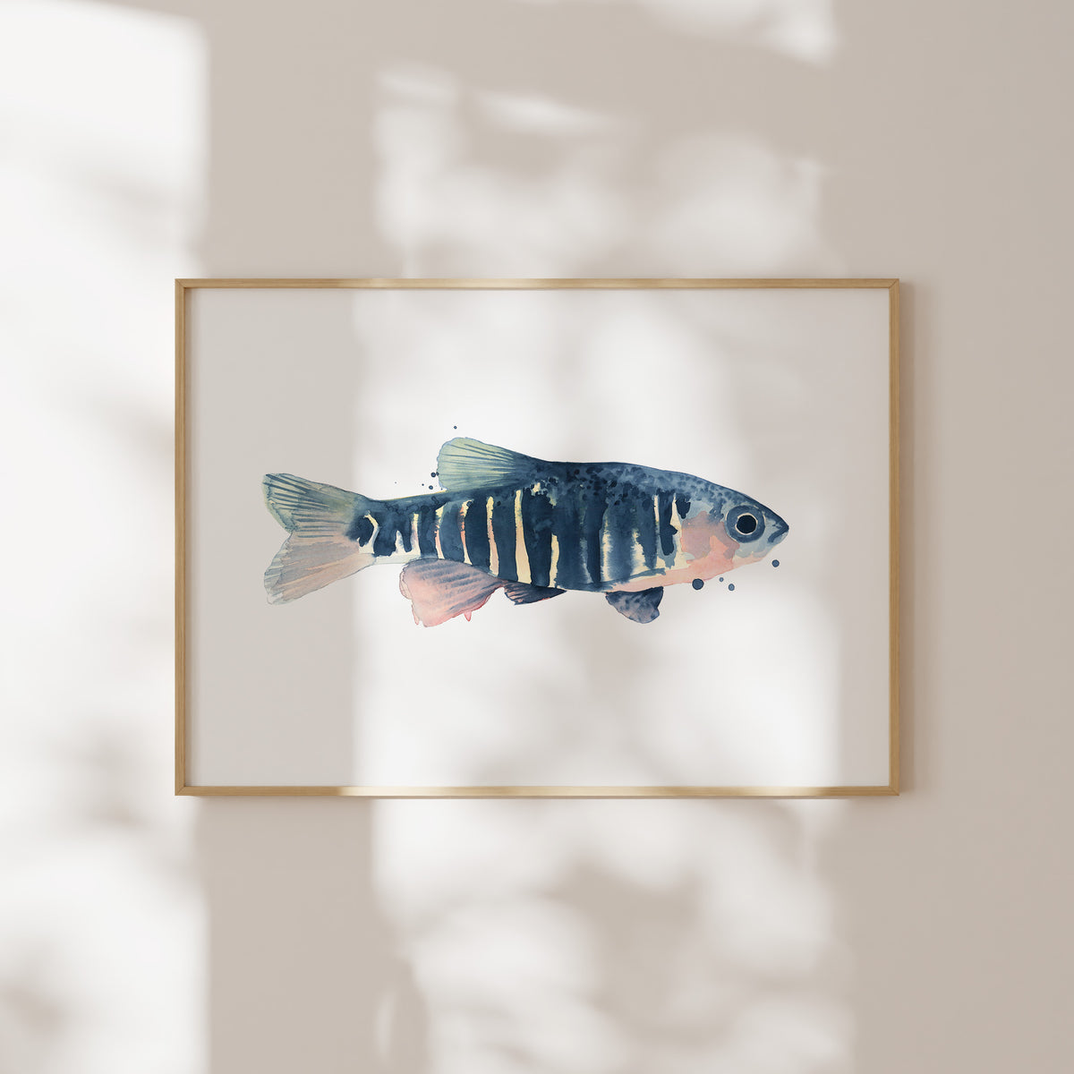 Art Print - Blue Fish