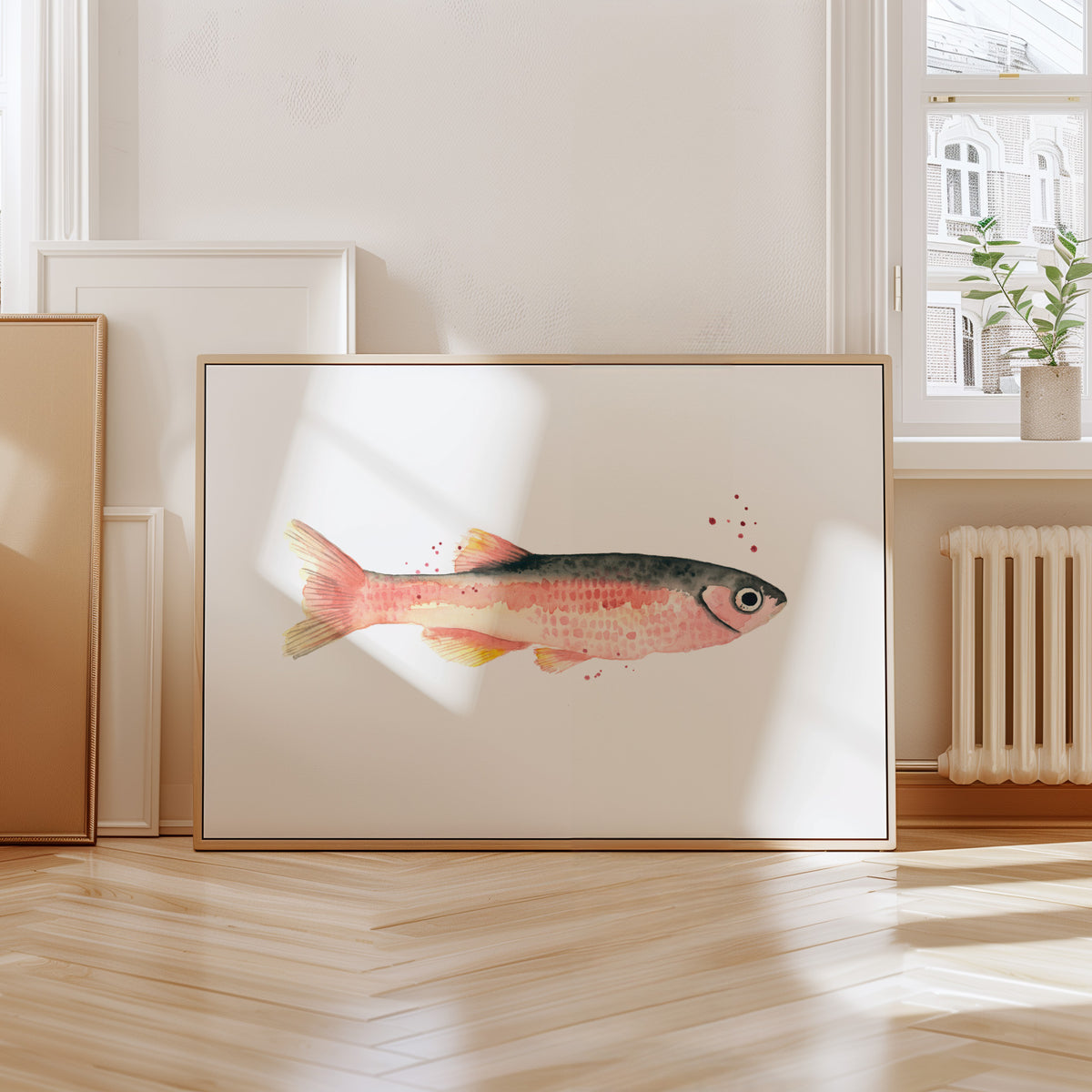 Kunstdruck - Rose Fish