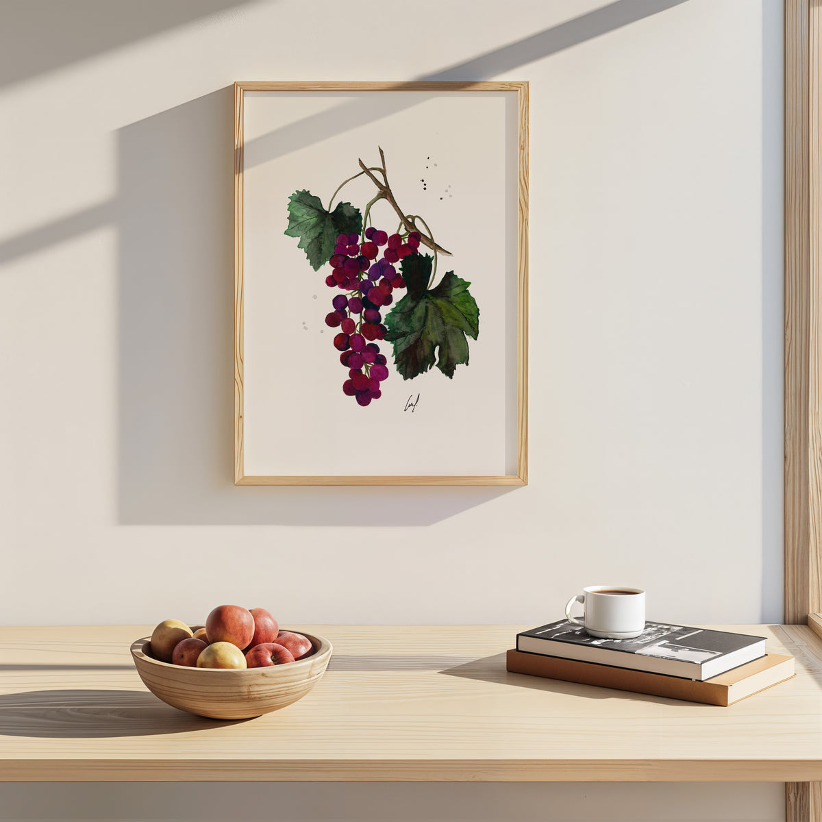 Art Print - Grapes