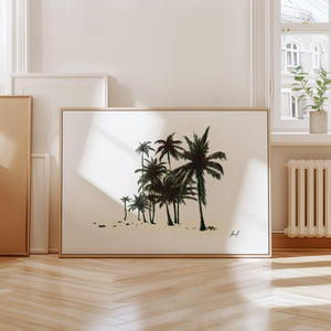 Kunstdruck - Palms