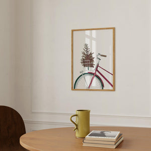 Art Print - Christmas Bicycle