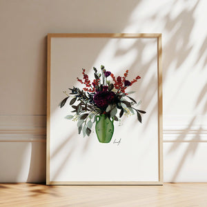 Kunstdruck - Winter Greens