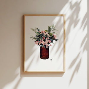 Kunstdruck - Hydrangea Bouquet