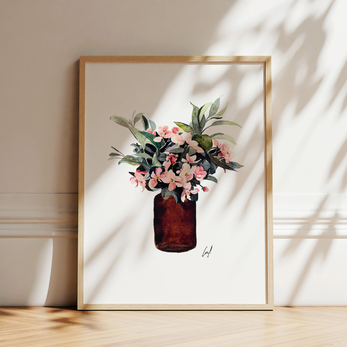Kunstdruck - Hydrangea Bouquet