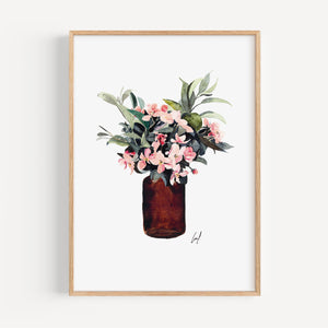 Kunstdruck - Hydrangea Bouquet