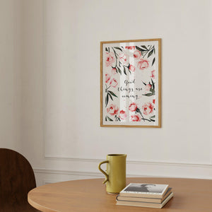 Kunstdruck - Good Things are coming