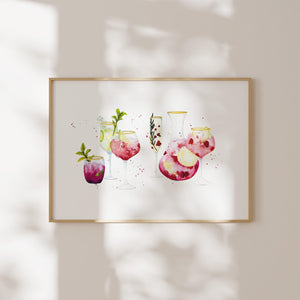 Kunstdruck - Cocktail Party