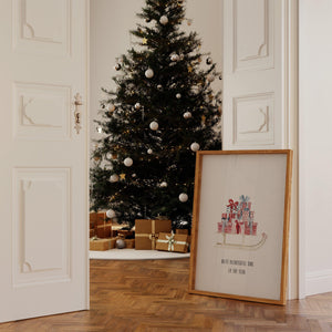 Art Print - Christmas Sleigh