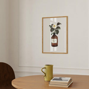 Kunstdruck - Frutex Rosa