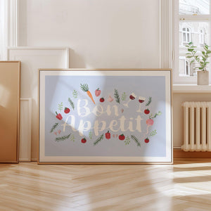 Kunstdruck - Bon appetit