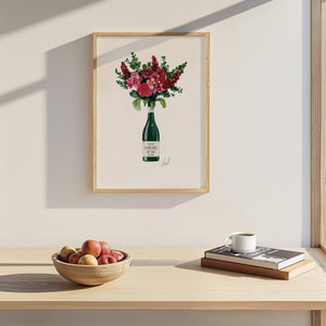 Kunstdruck - Cheers | Wine Bouquet