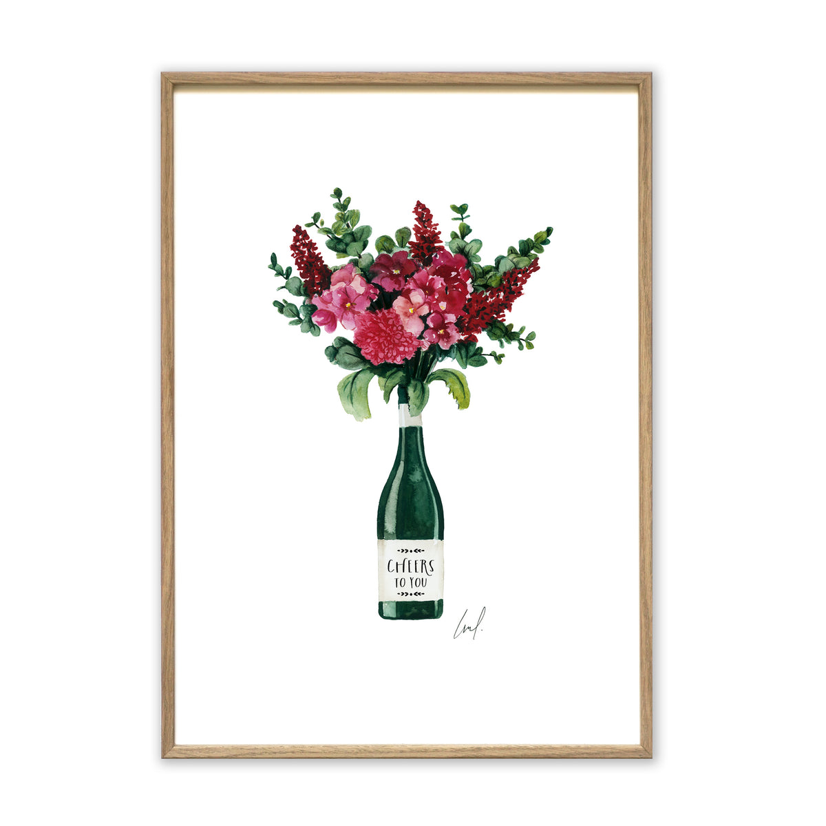Kunstdruck - Cheers | Wine Bouquet