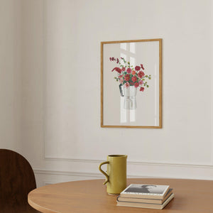 Kunstdruck - Red Espresso Bouquet