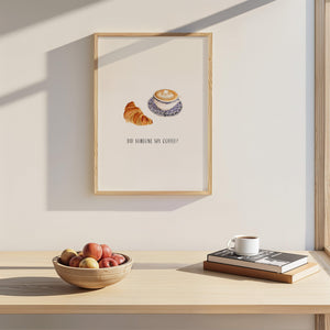 Art Print - Did someone say coffee