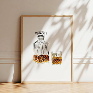 Kunstdruck - Whisky