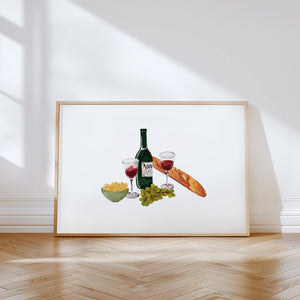 Kunstdruck - Picknick